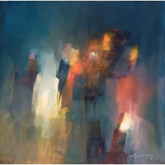 Arsalan Naqvi, 24 x 24 Inch, Oil on Canvas, Figurative Painting, AC-ARN-194